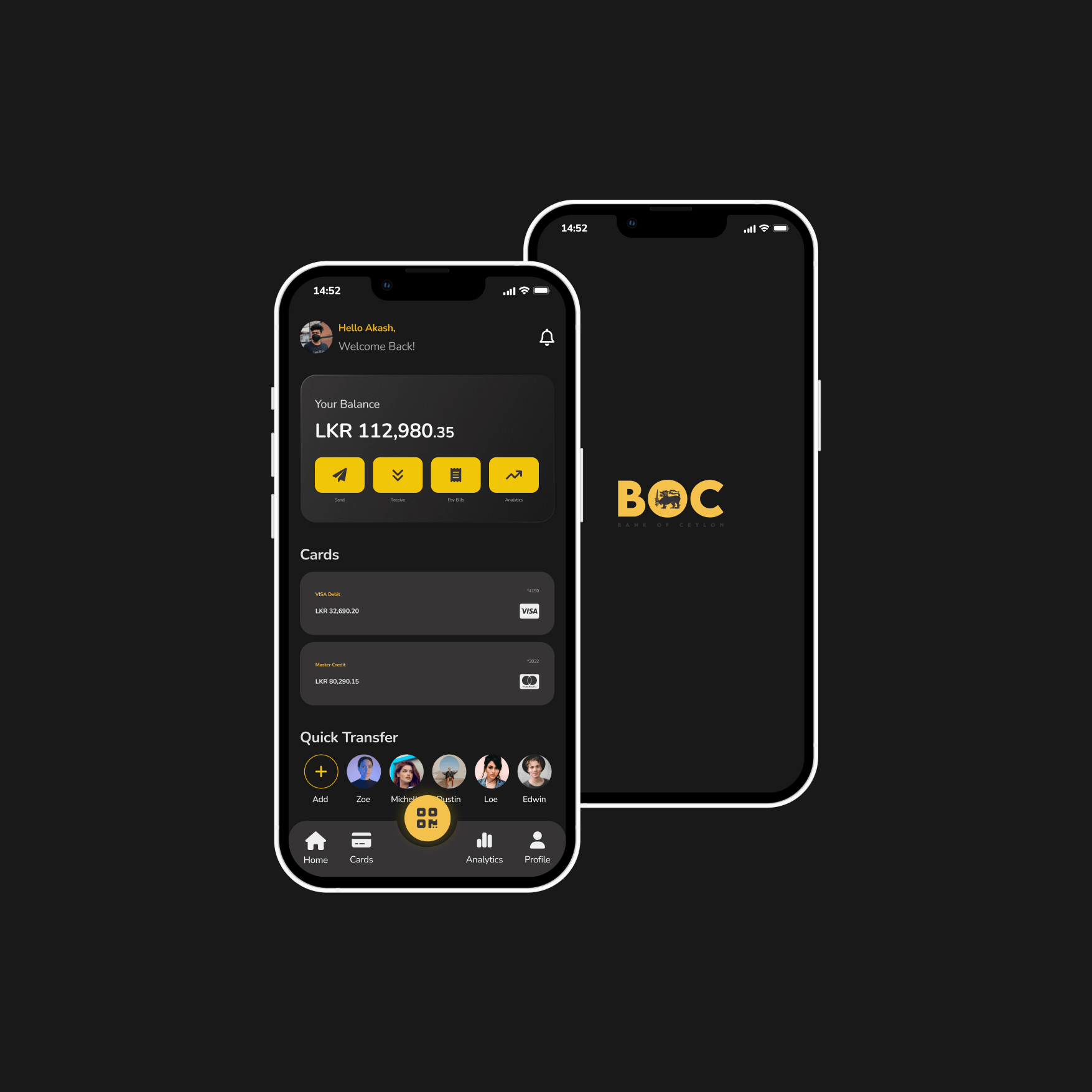 BOC App redesign
