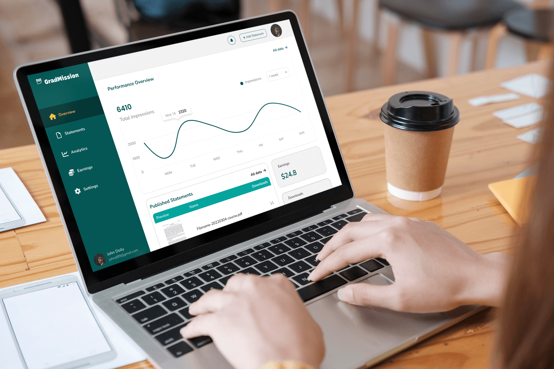 Gradmission Platform Design