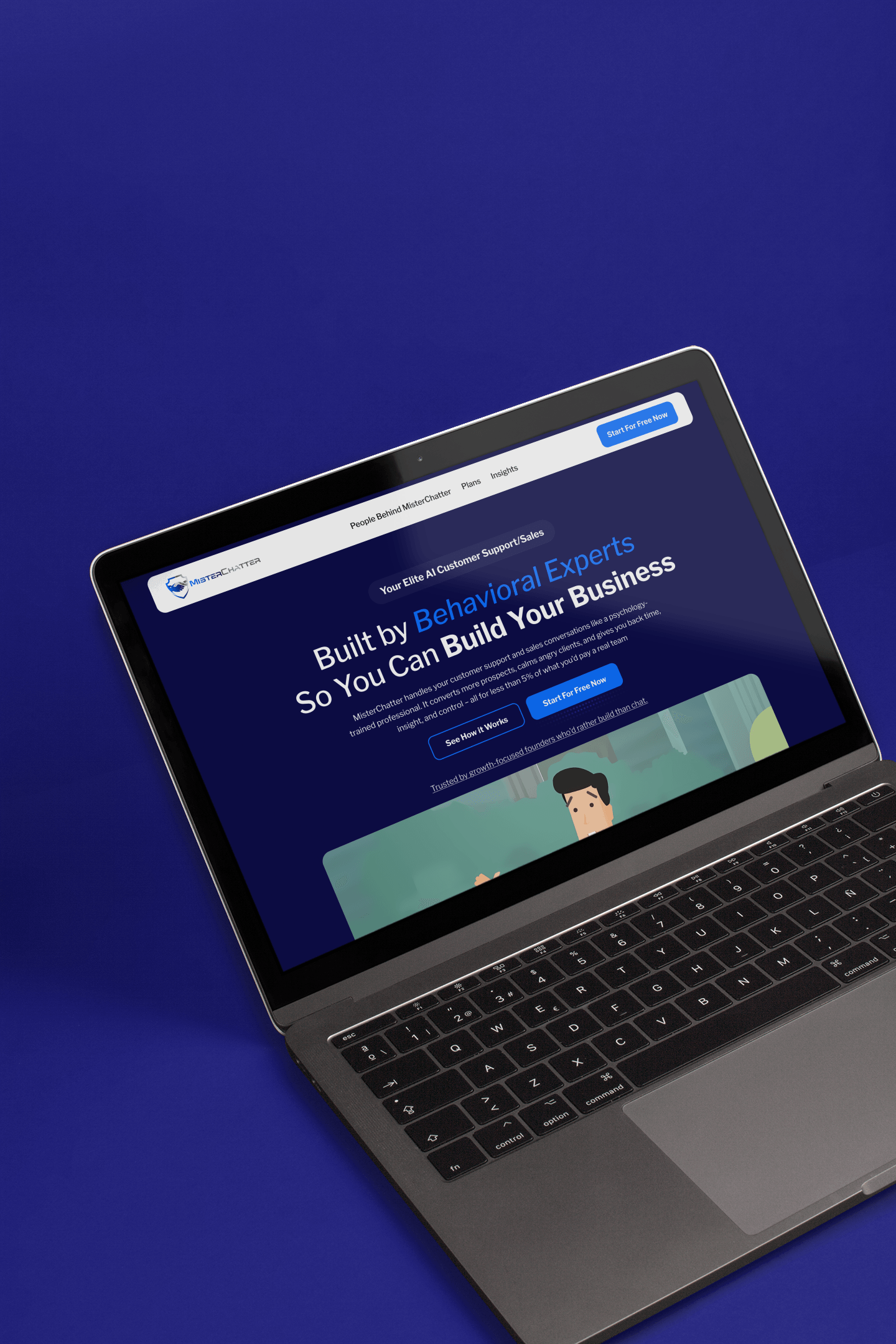 Misterchatter Website Design